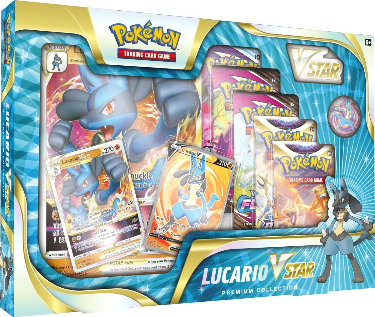 Pokemon TCG: Collezione Vstar Premium Lucario